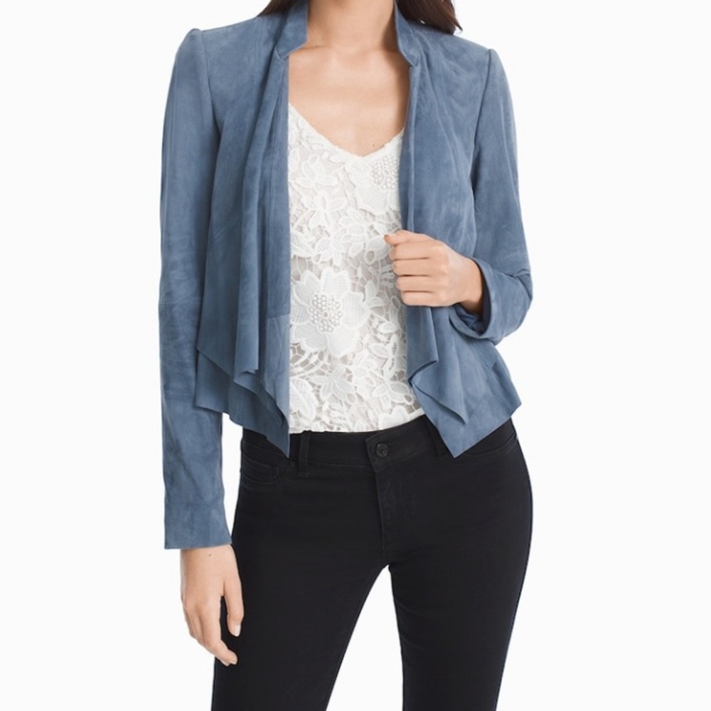 WHBM Suede Jacket